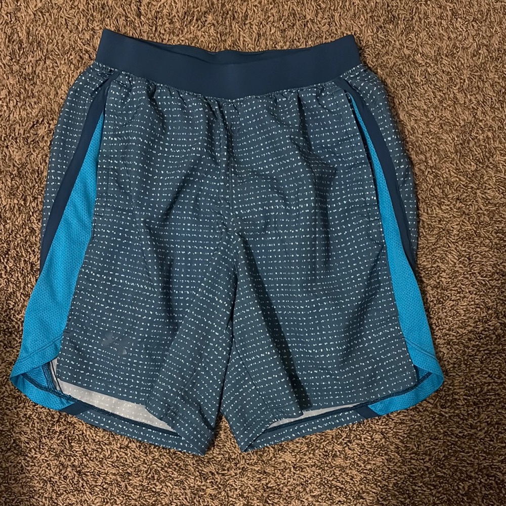 Under Armour Blue Athletic Shorts Lightweight Breathable